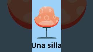 How to say CHAIR in Spanish #shorts #spanish #spanishvocabulary #spanishwords #spanishlessons #spani