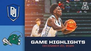 Game Highlights: Dillard vs. Tulane (Dec. 20, 2024)