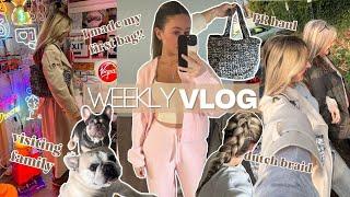 WEEKLY VLOG | visiting family, reset, how I do my dutch braid & more