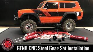 Redcat University - How To - Redcat Racing Gen8 Scout CNC Steel Gear Set Option Part Install