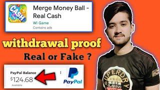 Merge Money Ball app withdrawal proof // Merge Money Ball app real or Fake // Merge Ball 2 app ?