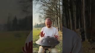 Handpan meditation in the nature #shorts