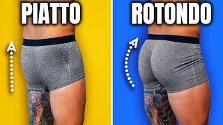 GLUTEO ALTO e GLUTEO BASSO  Smetti di avere dei GLUTEI PIATTI e fai questi ESERCIZI...