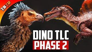 DINO TLC Phase 2! TLC Phase 1 RELEASE Date! EPIC AGRENTAVIS BUFFS! Ark survival Evolved Update