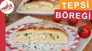 Yufkasız Peynirli Tepsi Böreği Tarifi - Kolay Börek Tarifleri - Nefis Yemek Tarifleri