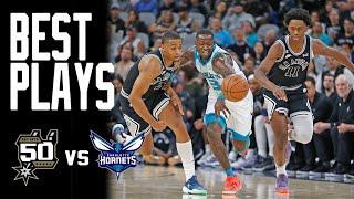TOP 10 SPURS Highlights vs Hornets | Season Opener