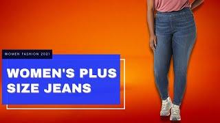 Women Fashion 2021 | Women's Plus Size Jeans