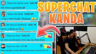 MrHyozu SUPERCHAT KANDA  CHAT TROLLING MR. HYOZU  FUNNY MOMENT  - GAURABYT