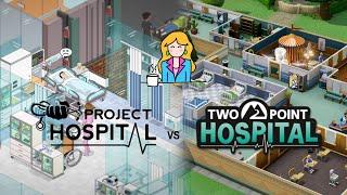 Two Point Hospital or Project Hospital? Quick comparison | Best hospital tycoon management game?