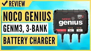 NOCO Genius GENM3, 3-Bank, 12-Amp Onboard Battery Charger Review