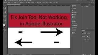 Fix Join Tool not working in Adobe illustrator