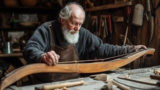 Process of Making a Traditional English Longbow From Scratch - Start To Finish