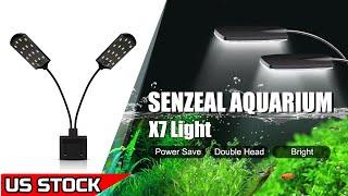 Fish Tank LED Light: X7 LED Aquarium Light 15W - from senzeal.com