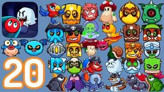 Ball Ghost-(Gameplay 20)-Todos Los Niveles -Juego Completo-