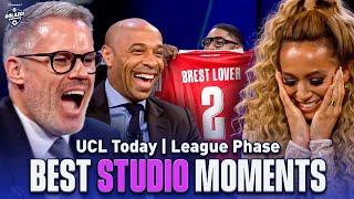 UCL Today's Hilarious & Memorable Moments from the League Phase! | Kate, Micah, Henry & Carragher