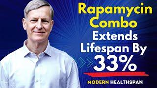 Lifespan Extension of 33% - With Rapamycin Combo