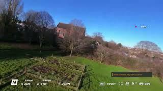 Dji neo fast low flying freestyle