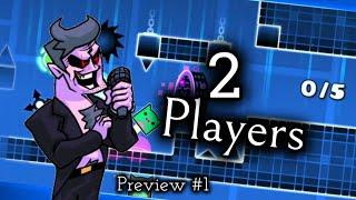 "Dad Battle" 2 Players - FNF (Preview #1) / Geometry Dash 2.11 - Layout