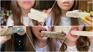 ASMR chalk  подборка с Lerkin Crunch