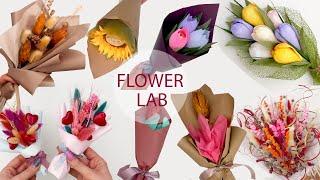 TOP 10 DIY: How to wrap a bouquet of flowers