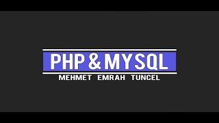 PHP Dersleri - 23 - PDO Veritabanı Örneği - Kullanıcı Giriş ve Yetkilendirme(Oturum Yönetimi)