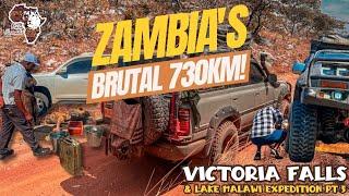 Brutal 730KM Drive on Zambia’s T2 Highway: CHAOS, CHALLENGES & CONVOY CHAOS! Part 4