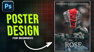 Easy Poster Design Tutorial for Beginners - Photoshop Paper Tear Effect