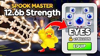 I Got FREE 1 BILLION Strength Eyes Pet and Pulled OP Bones Guard Sword in Pull a Sword! (Roblox)