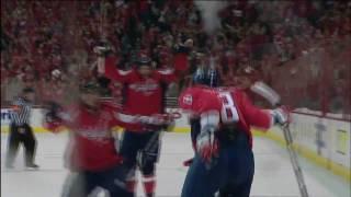 Alex Ovechkin first playoff hat trick! HD