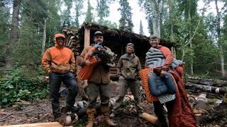 Best Friends Rebuild Log Cabin Deep in Remote Alaska.