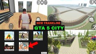 GTA 5 mode city and new frankline character | new zoo | plugin new update | indian bike driving 3d