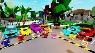 HUGE CAR MEET IN BROOKHAVEN RP! (Roblox)