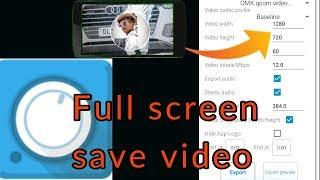 Avee player full screen video save full screen video avee player xport