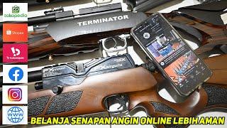 Cara belanja senapan angin online aman cuma pakai hp