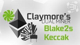 Claymore's Miner DUAL Mining ETH + Blake2S & Keccak Algorithm Guide