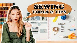 BASIC SEWING TOOLS & TIPS - Sharing my experience in sewing