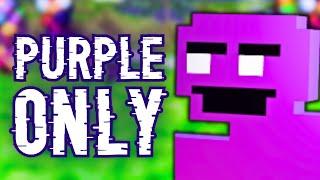 Can you beat FNaF World ONLY using PURPLE Characters?