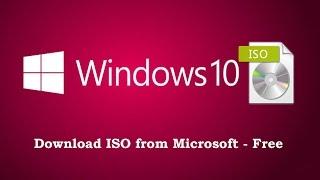 Download Windows 10 ISO From Microsoft - Direct Link