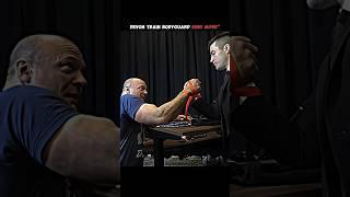 DEVON LARRATT TRAIN BODYGUARD KING MOVE STYLE[ARMWRESTLING]#trending#trending