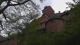 Верхняя Кенигсбургская крепость, Эльзас, Франция Haut-Kenigsbourg castle, Alsace, France