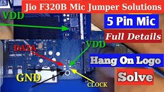 Jio F320B Mic Jumper Solutions || Jio F320B Mic 5 Pin Full Details