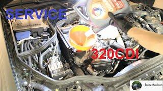 Mercedes W211 320CDI (om642) Service