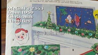 Vintage Christmas Novelties  McCall's 2343 from 1959