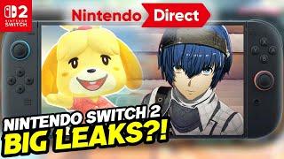 BIG Switch 2 July Nintendo Direct Games LEAKS + GREAT News!