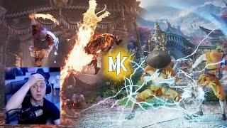 (16+) ПЕРВАЯ РЕАКЦИЯ GREENDEN НА ГЕЙМПЛЕЙ #MORTAL KOMBAT 1