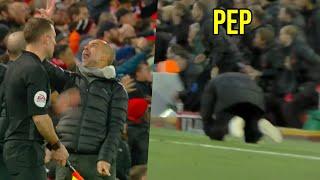 Pep Guardiola Epic Reactions Vs Liverpool