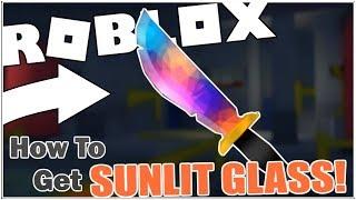 How to get the SUNLIT GLASS KNIFE in SURVIVE THE KILLER! (CODE!) [ROBLOX]