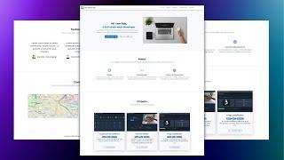 Bootstrap 5 Tutorial for Beginners | Build a Portfolio Website From Scratch | HTML, CSS, Bootstrap 5