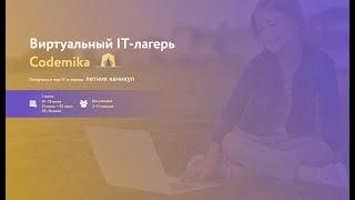 Летний IT-лагерь Школы программирования Кодемика