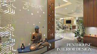 Penthouse Living in Vadodara: A Modern Interior Tour | JNM Creators